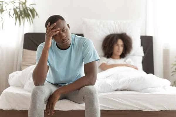 Man upset about ED symptoms Oxford
