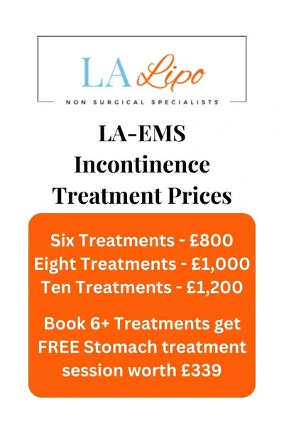 LA-EMS Incontinence Treatment Prices Oxford