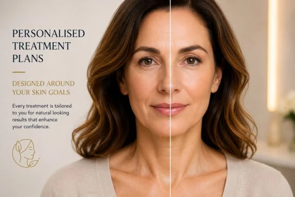Before and after results of Collagen Lift Therapy Oxford