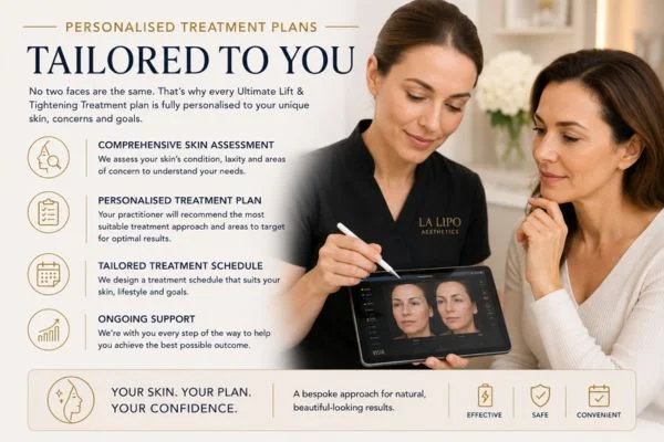 book a consultation about your ultimate lift and tighten treatment Oxford
